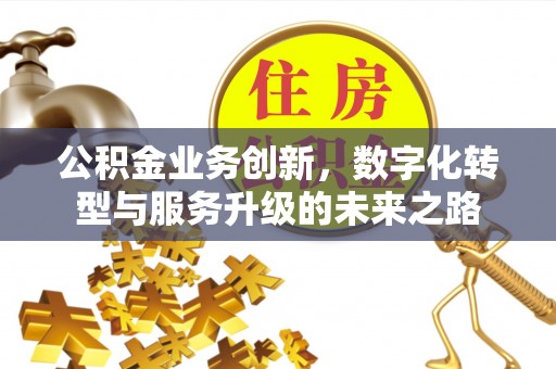 樟树公积金业务创新，数字化转型与服务升级的未来之路