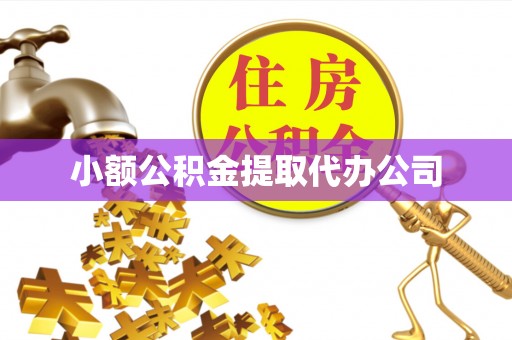 樟树小额公积金提取代办公司